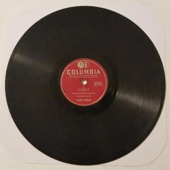 Columbia Other - 3/$25 George Morgan 78 RPM You’re A Little Doll / Almost Columbia 20906